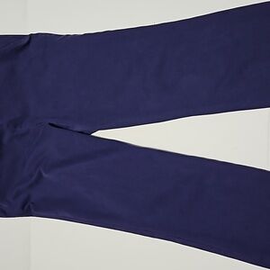 Tori Richard Navy Blue Stretch Legging Straight Leg Bottoms Size 6 #W-800